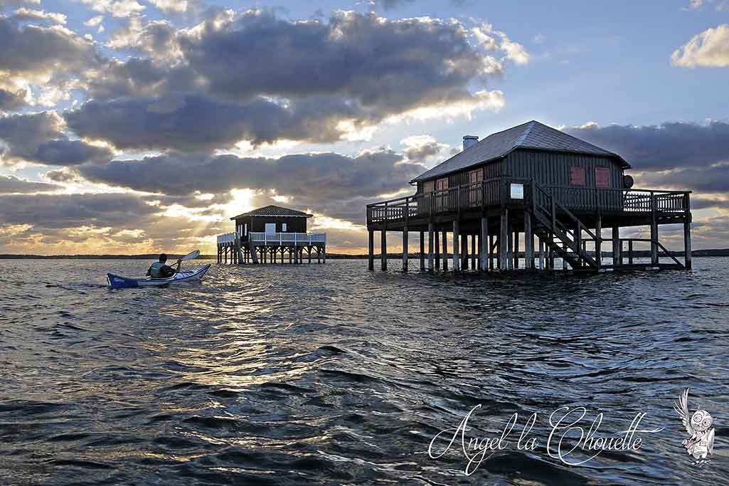 kayak cabanes tchanquée